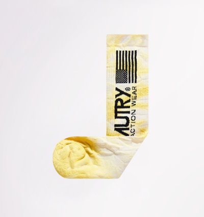 Calcetines Autry Matchpoint Hombre Amarillo | K0G096P