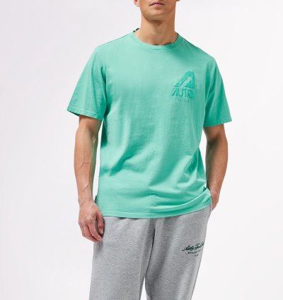 Camiseta Autry Matchpoint Hombre Verde | WBJSYSL