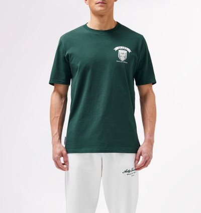 Camiseta Autry Tenis Club Badge Hombre Verde | EJTN053