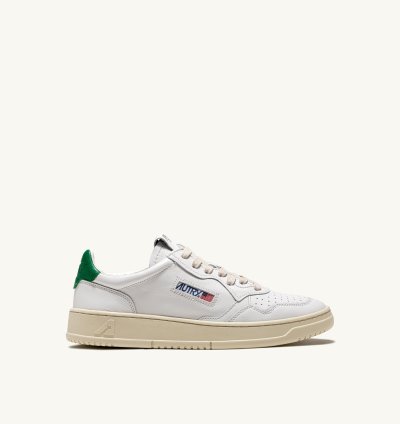 Zapatillas Autry Medalist Low Hombre Blancas Verde | O5UJTK1