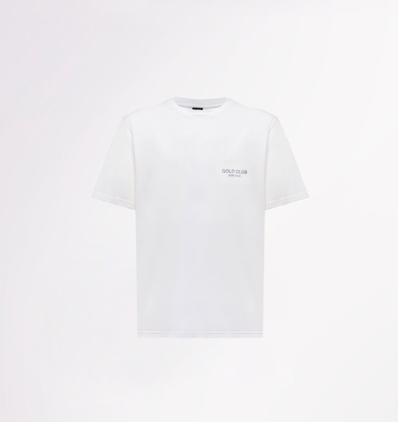 Camiseta Autry Crew Neck Hombre Blancas | PXMGUO4