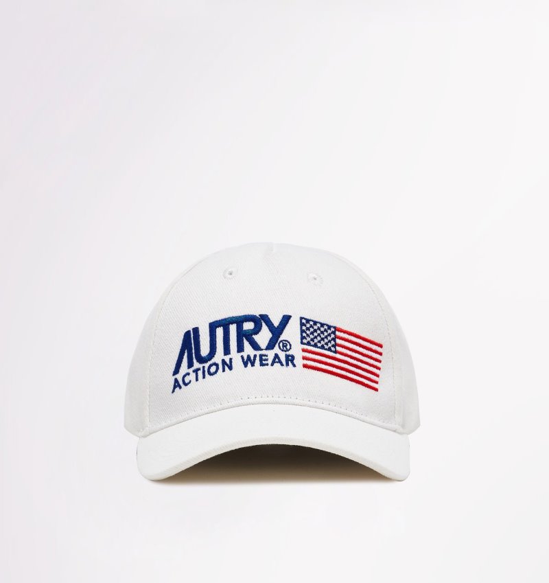 Sombreros Autry Iconic Logo Mujer Blancas | CL1FAYP