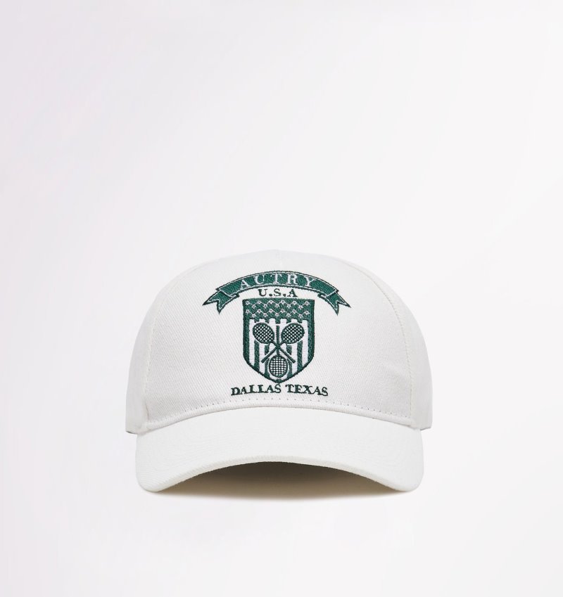 Sombreros Autry Tenis Club Badge Hombre Blancas | TOIPBRD