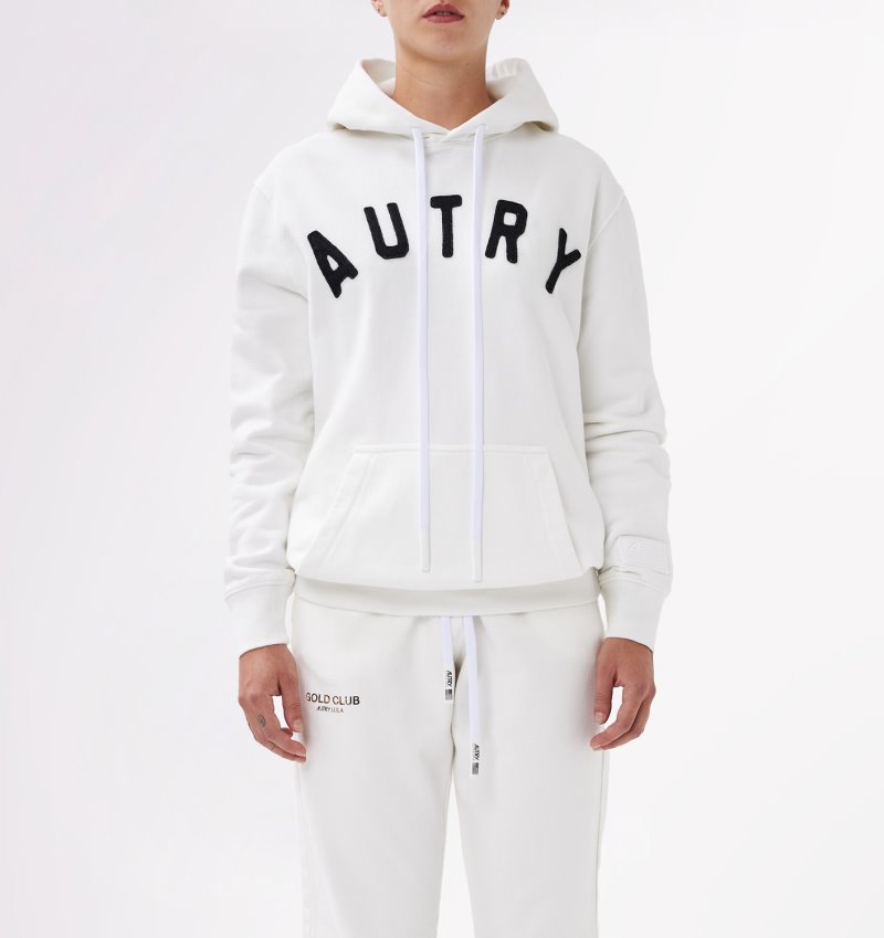 Sudaderas Autry Encapuchado Mujer Blancas | XXRI8P8