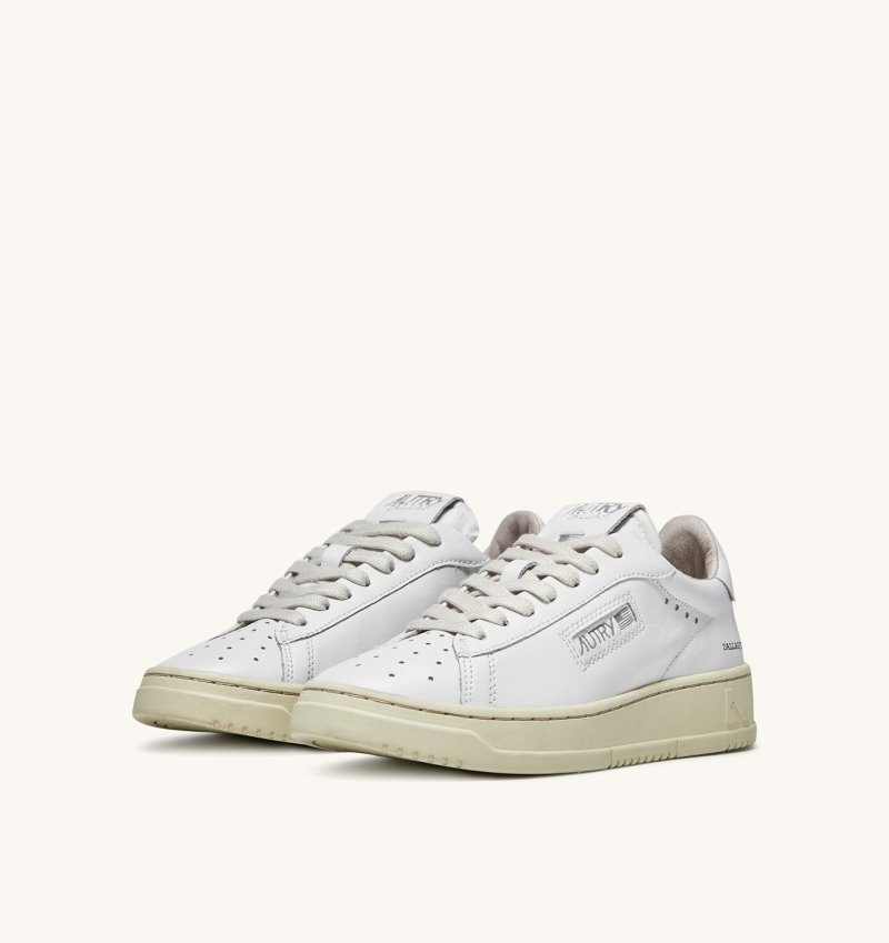 Zapatillas Autry Dallas Low Mujer Blancas | QUYK1A8