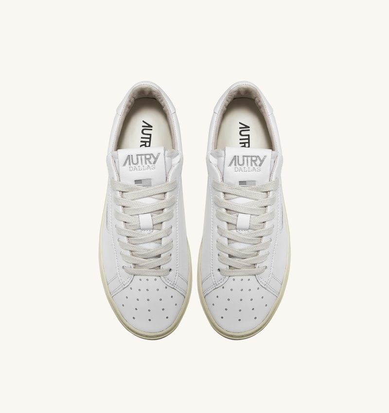 Zapatillas Autry Dallas Low Mujer Blancas | QUYK1A8