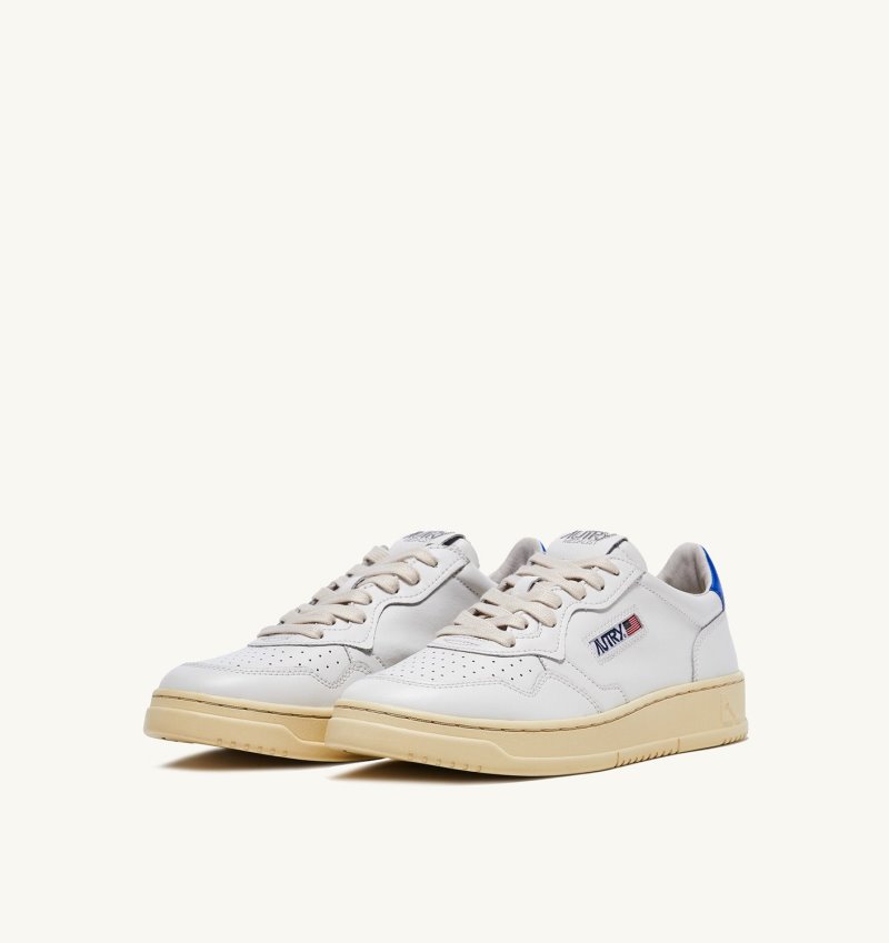 Zapatillas Autry Medalist Low Hombre Blancas Azur | 1JOWLQA