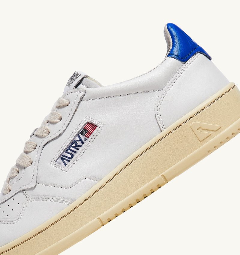 Zapatillas Autry Medalist Low Hombre Blancas Azur | 1JOWLQA