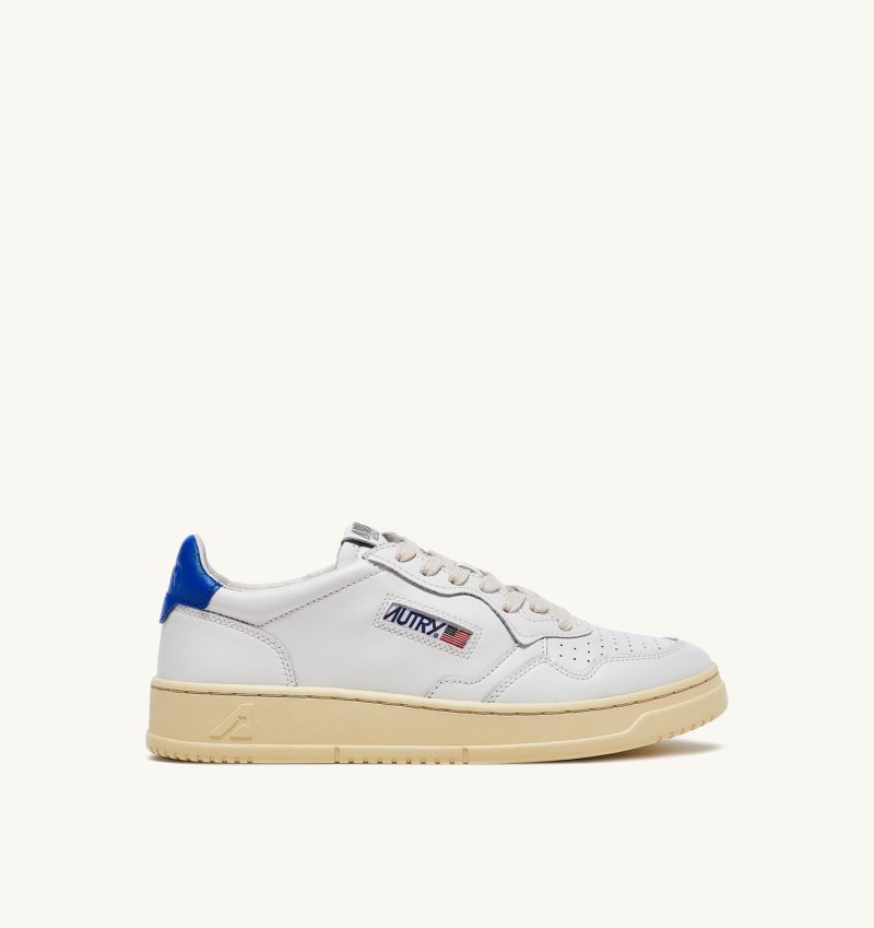 Zapatillas Autry Medalist Low Hombre Blancas Azur | 1JOWLQA