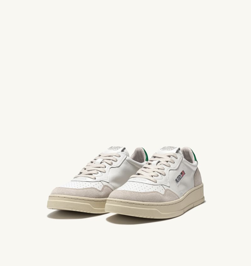 Zapatillas Autry Medalist Low Hombre Blancas Verde | 3M4J8WV