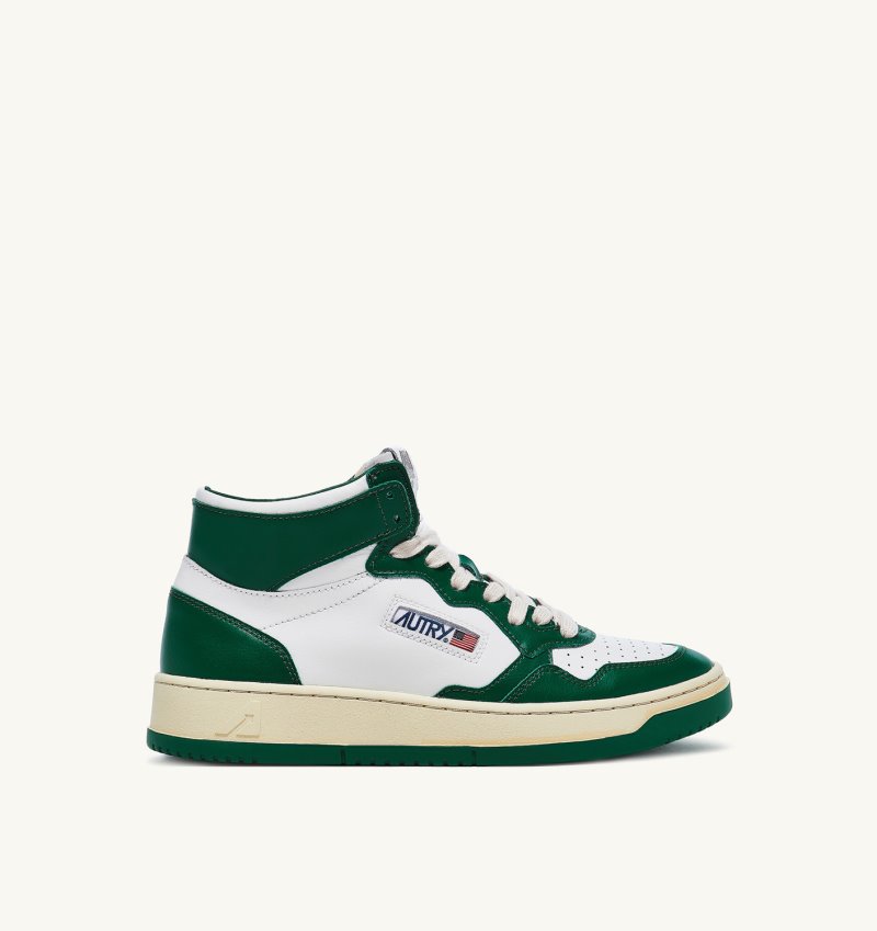 Zapatillas Autry Medalist Low Hombre Blancas Verde | GTYWTXT