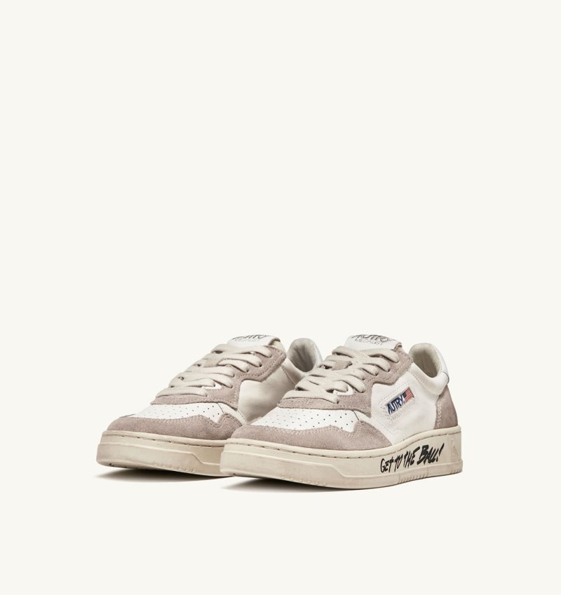 Zapatillas Autry Medalist Low Hombre Blancas | GVHJYPK