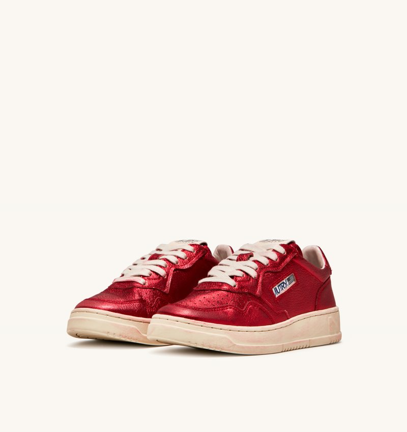 Zapatillas Autry Medalist Low Mujer Rojas | 0PVVWYB