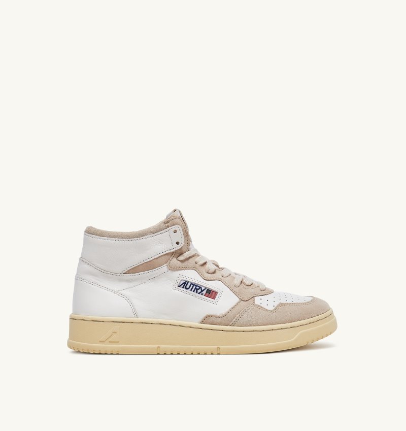 Zapatillas Autry Medalist Mid Mujer Blancas | KIL7CK5